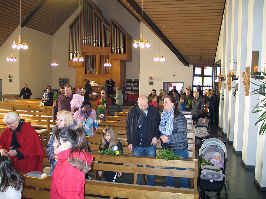 Palmsonntag in Heilig Kreuz